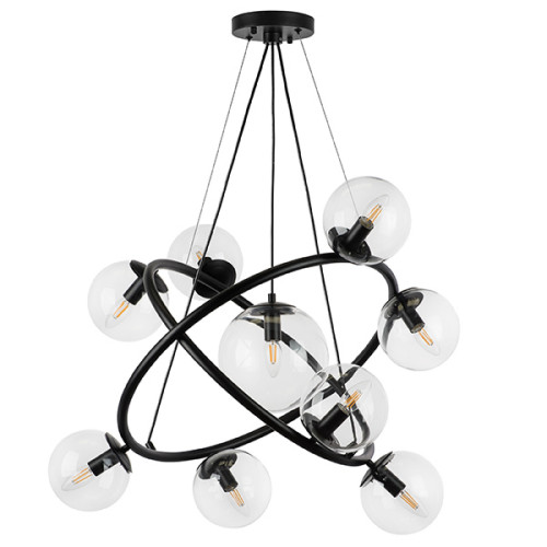 Люстра 815390 Lightstar Черный матовый