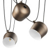 Светильник подвесной 727153 Lightstar Коричневый топаз