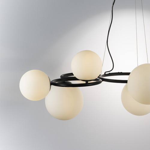 Люстра 815097 Lightstar Матовый Черный