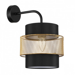 Светильник настенный 8003/1W Lumion Черный, золотой