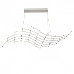 Светильник подвесной 7057/45L Odeon Light Нержавеющая сталь