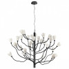 5090/30 MODERN ODL25 561 черный матовый/белый/фарфор Люстра G4 LED 30*5W GARDI