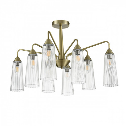 Люстра 6584/8C Lumion Бронза, прозрачный