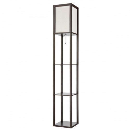 Торшер 8090/1F Lumion Кофейный, белый