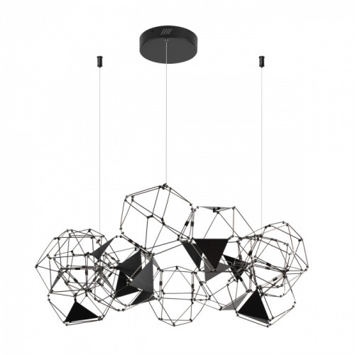 5087/56L L-VISION ODL25 505 черный хром/металл Люстра LED 56W 4000K 3360Лм TRELLIS