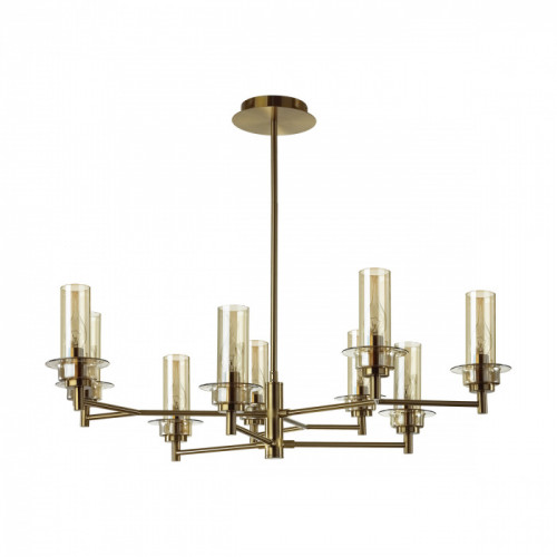 Люстра 6554/9C Lumion Бронза, коньячный