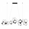 5087/64L L-VISION ODL25 505 черный хром/металл Люстра LED 64W 4000K 3800Лм TRELLIS