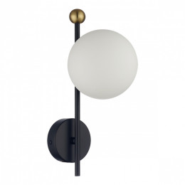 Светильник настенный 6581/1W Lumion Черный, золотой