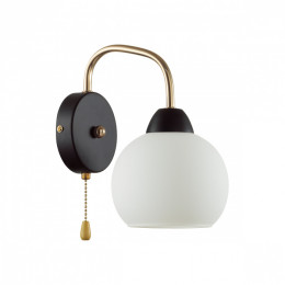 Светильник настенный 5642/1W Lumion Чёрный, золотой