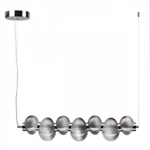 Светильник подвесной 5096/24L Odeon Light Хром/дымчатый градиент/металл/стекло