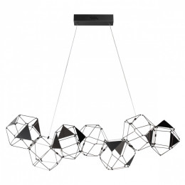 5087/32L L-VISION ODL25 505 черный хром/металл Люстра LED 32W 4000K 1900Лм TRELLIS