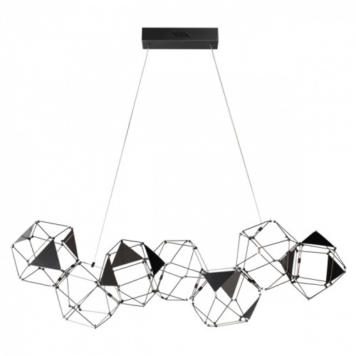 5087/32L L-VISION ODL25 505 черный хром/металл Люстра LED 32W 4000K 1900Лм TRELLIS