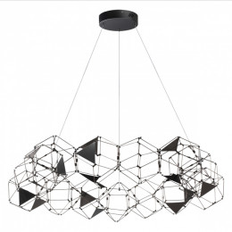5087/68L L-VISION ODL25 505 черный хром/металл Люстра LED 68W 4000K 3740Лм TRELLIS