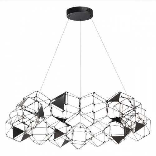 5087/68L L-VISION ODL25 505 черный хром/металл Люстра LED 68W 4000K 3740Лм TRELLIS