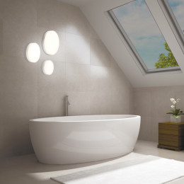 358683 OVER NT21 333 белый Светильник накладной влагозащищенный IP54 LED 4000K 10W 100-240V PANDORA