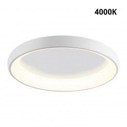 359033 OVER NT23 167 белый Светильник накладной диммируемый, в комплекте пульт ДУ (2.4G) IP20 LED 3000К~6000К 60W 85-265V FOLD