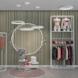 359033 OVER NT23 167 белый Светильник накладной диммируемый, в комплекте пульт ДУ (2.4G) IP20 LED 3000К~6000К 60W 85-265V FOLD