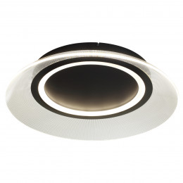 359190 OVER NT23 154 черный Светильник накладной диммируемый, в комплекте пульт ДУ IP20 LED 3000К~6000К 48W 220-240V WELLE