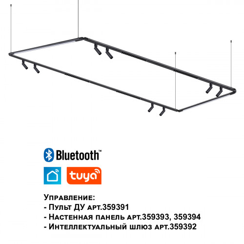 Светильник 359366 Novotech Черный