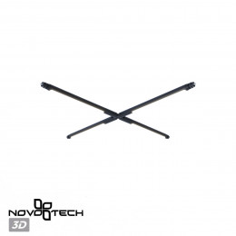 359381 KONST NT24 040 черный Соединитель гибкий "X" IP20 48V GLAT