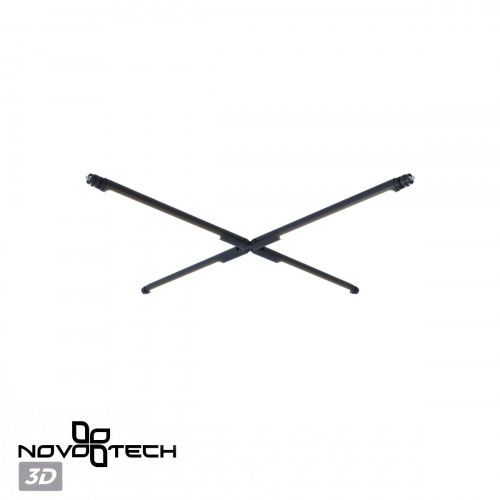 359381 KONST NT24 040 черный Соединитель гибкий "X" IP20 48V GLAT