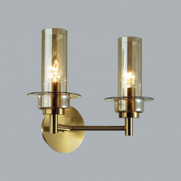 Светильник настенный 6554/2W Lumion Бронза, коньячный
