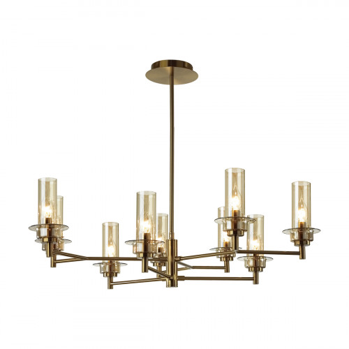 Люстра 6554/9C Lumion Бронза, коньячный