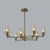 Люстра 6554/9C Lumion Бронза, коньячный