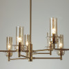 Люстра 6554/9C Lumion Бронза, коньячный