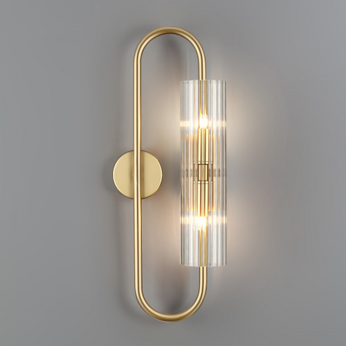 Светильник настенный 6560/2W Lumion Золотой, прозрачный