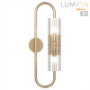 Светильник настенный 6560/2W Lumion Золотой, прозрачный