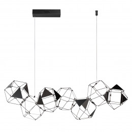 5087/32L L-VISION ODL25 505 черный хром/металл Люстра LED 32W 4000K 1900Лм TRELLIS