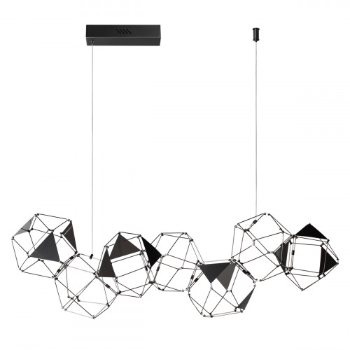 5087/32L L-VISION ODL25 505 черный хром/металл Люстра LED 32W 4000K 1900Лм TRELLIS