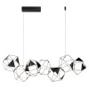 5087/32L L-VISION ODL25 505 черный хром/металл Люстра LED 32W 4000K 1900Лм TRELLIS