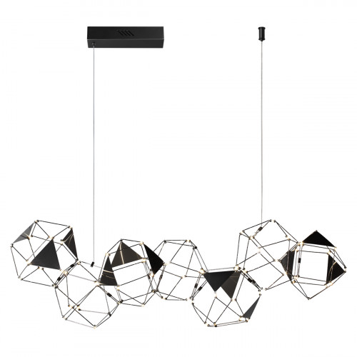5087/32L L-VISION ODL25 505 черный хром/металл Люстра LED 32W 4000K 1900Лм TRELLIS
