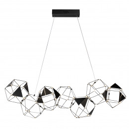 5087/32L L-VISION ODL25 505 черный хром/металл Люстра LED 32W 4000K 1900Лм TRELLIS