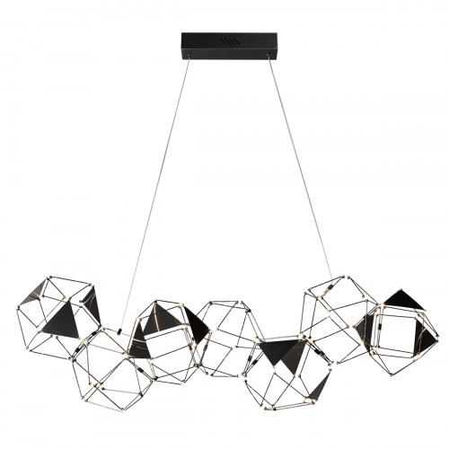 5087/32L L-VISION ODL25 505 черный хром/металл Люстра LED 32W 4000K 1900Лм TRELLIS