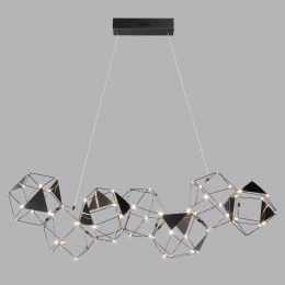 5087/32L L-VISION ODL25 505 черный хром/металл Люстра LED 32W 4000K 1900Лм TRELLIS
