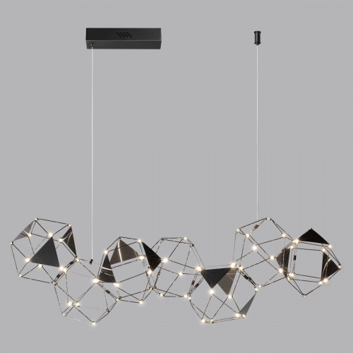 5087/32L L-VISION ODL25 505 черный хром/металл Люстра LED 32W 4000K 1900Лм TRELLIS