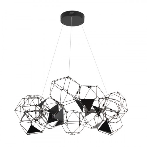 5087/56L L-VISION ODL25 505 черный хром/металл Люстра LED 56W 4000K 3360Лм TRELLIS