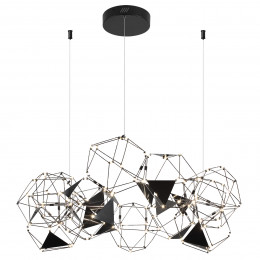 5087/56L L-VISION ODL25 505 черный хром/металл Люстра LED 56W 4000K 3360Лм TRELLIS