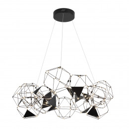 5087/56L L-VISION ODL25 505 черный хром/металл Люстра LED 56W 4000K 3360Лм TRELLIS