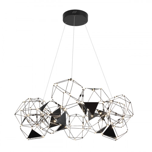 5087/56L L-VISION ODL25 505 черный хром/металл Люстра LED 56W 4000K 3360Лм TRELLIS