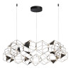 5087/68L L-VISION ODL25 505 черный хром/металл Люстра LED 68W 4000K 3740Лм TRELLIS