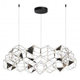 5087/68L L-VISION ODL25 505 черный хром/металл Люстра LED 68W 4000K 3740Лм TRELLIS