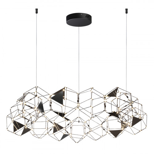 5087/68L L-VISION ODL25 505 черный хром/металл Люстра LED 68W 4000K 3740Лм TRELLIS