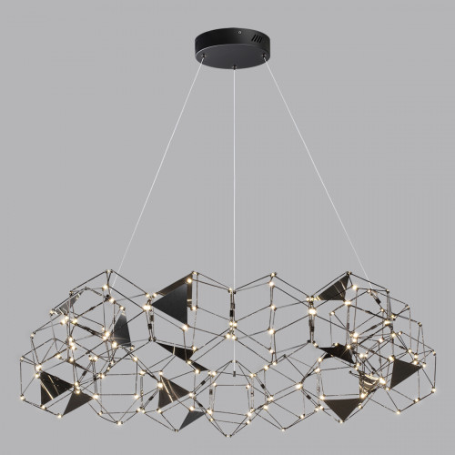 5087/68L L-VISION ODL25 505 черный хром/металл Люстра LED 68W 4000K 3740Лм TRELLIS