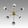 Люстра 6584/6C Lumion Бронза, прозрачный