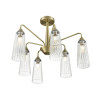 Люстра 6584/6C Lumion Бронза, прозрачный