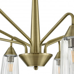 Люстра 6584/8C Lumion Бронза, прозрачный